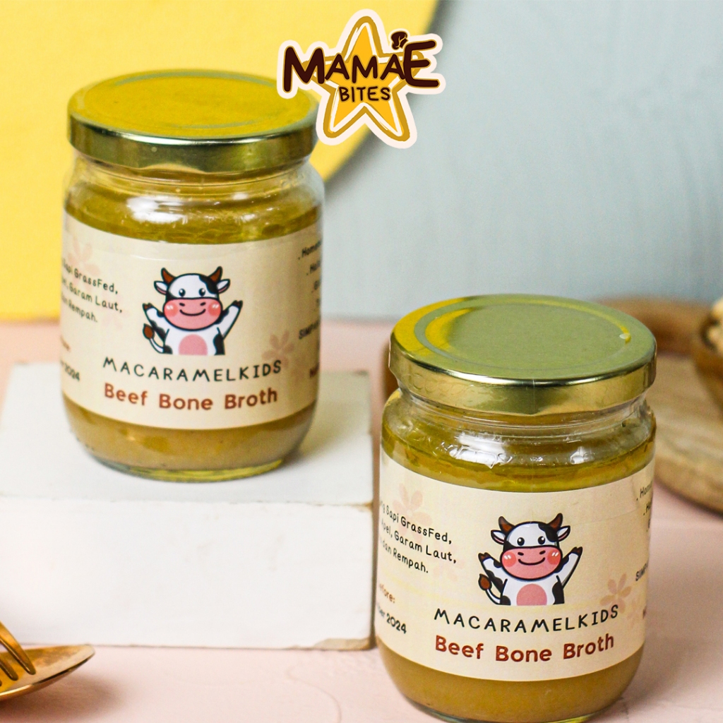 

Macaramel Kids - Beef Bone Broth | Frozen MPASI NDF Homemade & Bekal Anak Sehat