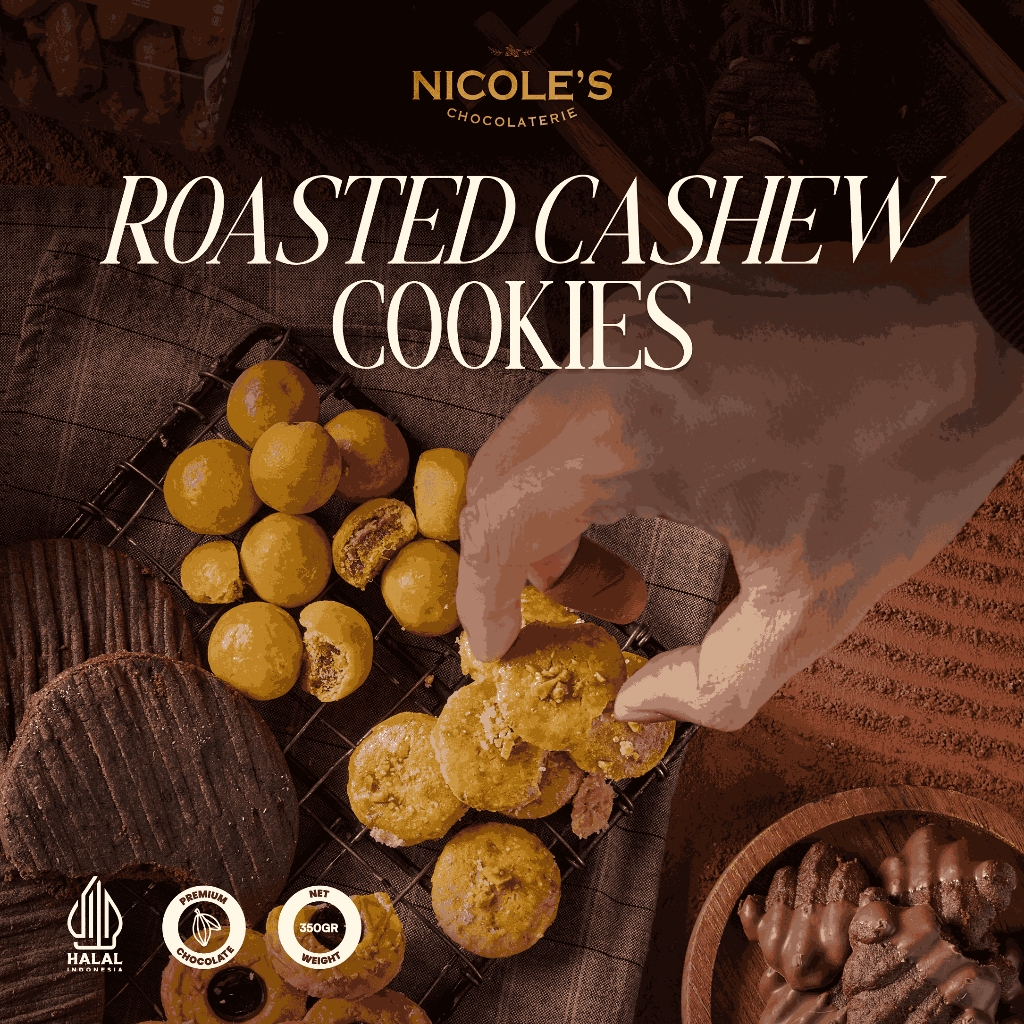 

NICOLE'S | Roasted Cashews Cookies