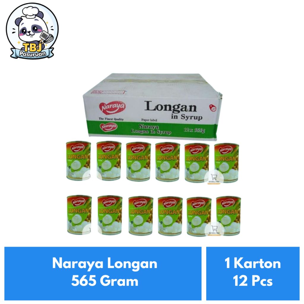 

Naraya Longan 565 Gram Kemasan 1 Karton Isi 12 Pcs