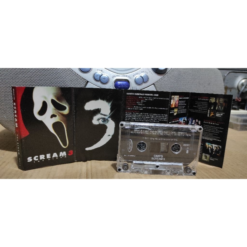 kaset pita Scream 3 the album