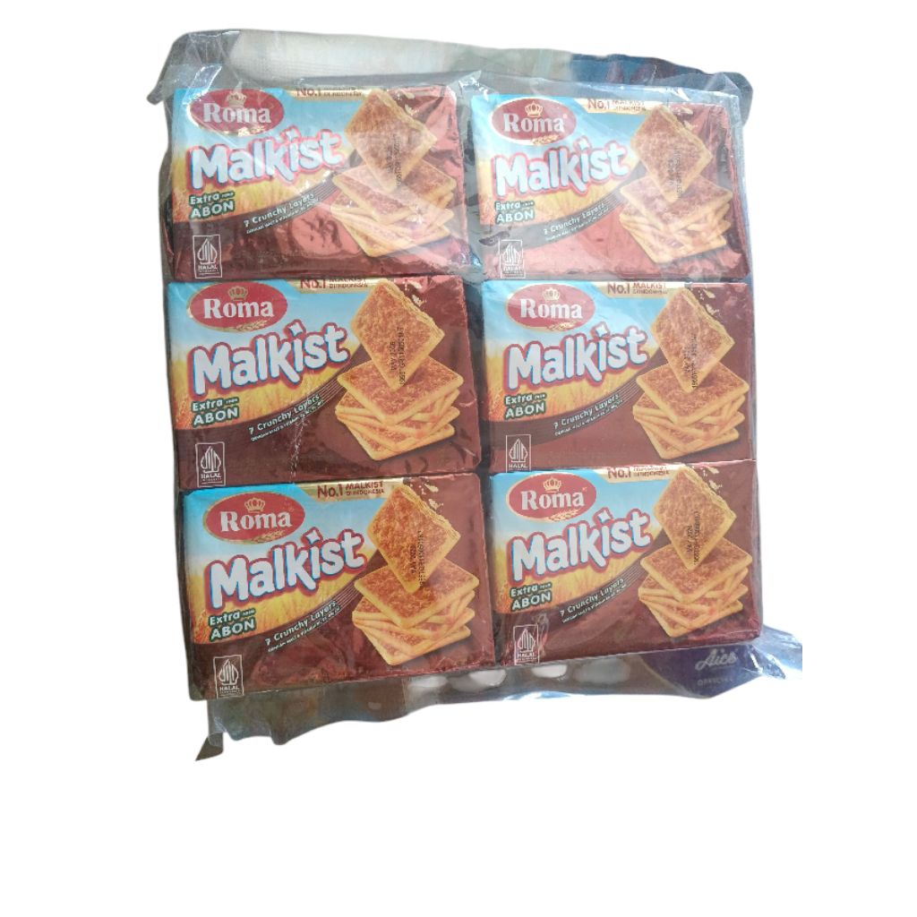 

Paket hemat roma malkist 105gr x6pcs