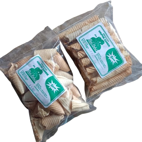 

KRUPUK GAMBIR 200 GR / OPAK GAMBIR CONTONG MINI MANIS RENYAH / KERUPUK CONTONG