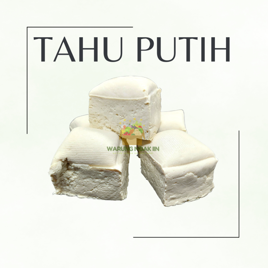 

TAHU PUTIH 1 BUNGKUS ISI 10