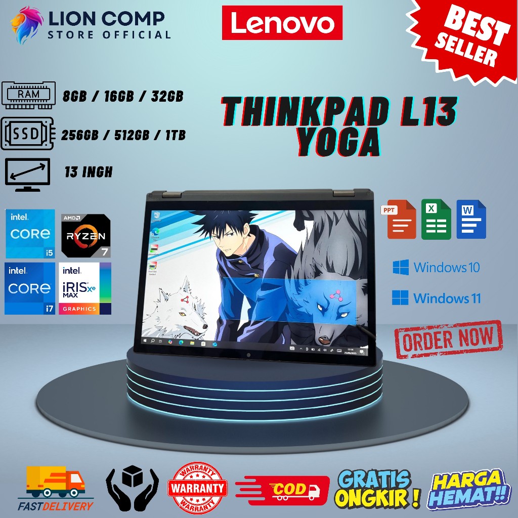 Lenovo L13 Yoga G2 / ThinkPad L13 Yoga Gen 3 / thinkpad L13 Yoga Gen 1