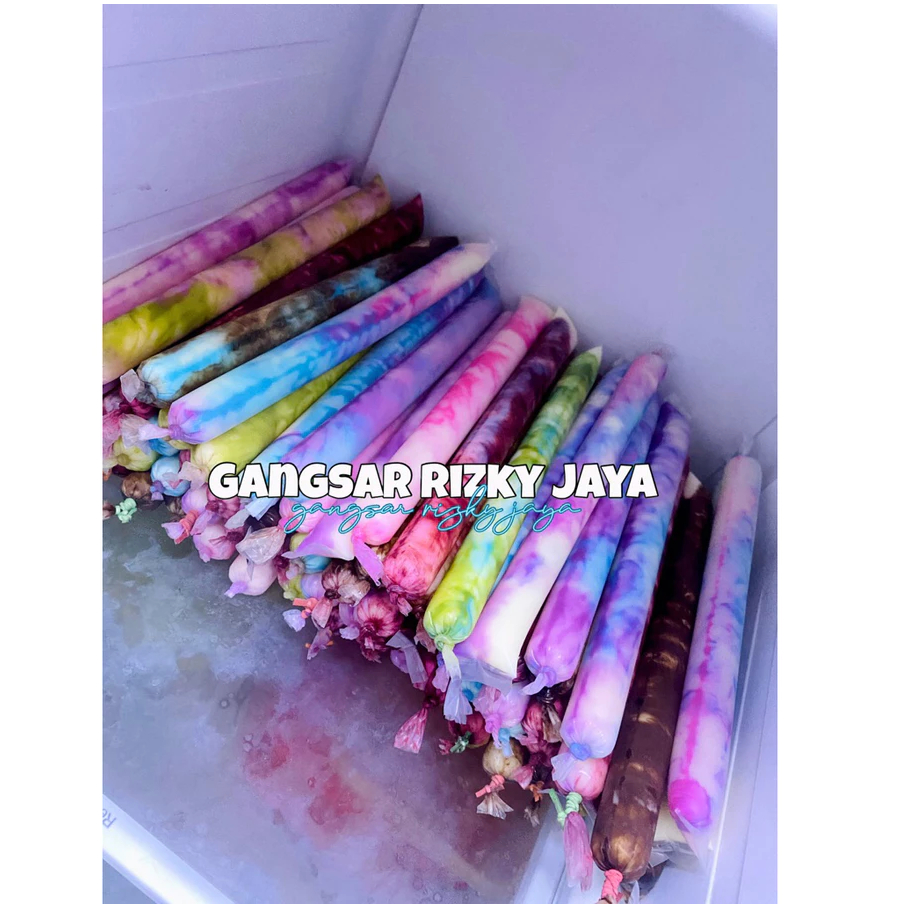 

(isi 20 pcs) READY STOCK ES MAMBO ES LILIN MIX RASA BUBBLE GUM, Strawberry, Greentea, redvelvet, coklat