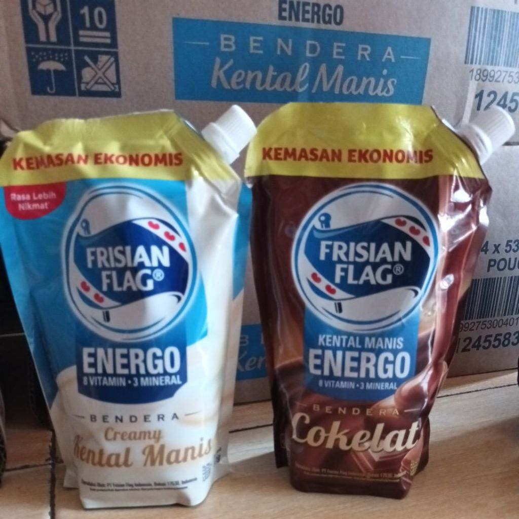 

Frisian Flag Kental Manis SKM Pouch 240gr / Susu SKM