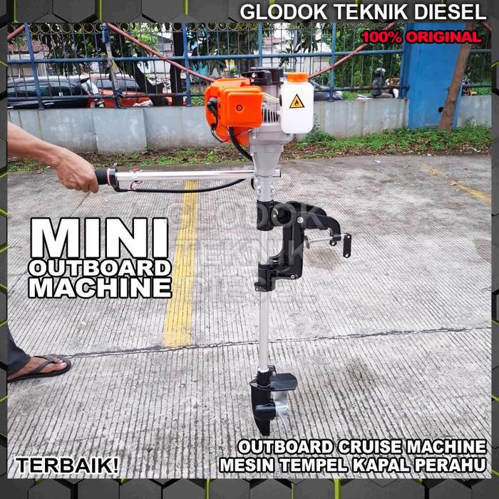 Mesin Perahu Kapal Tempel Mesin Tempel Kapal Perahu Outboard Cruise 3 HP 2 Tak 3PK Outboard Motor 3H