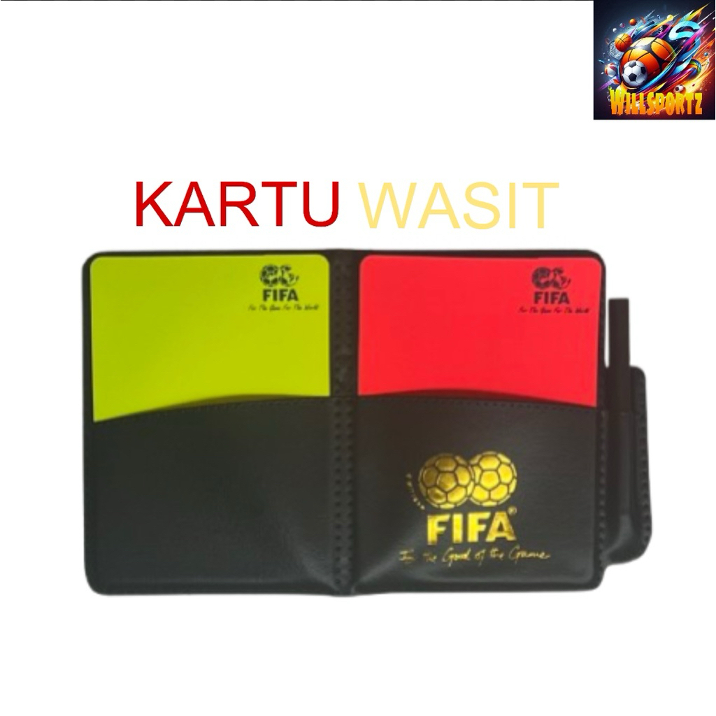 KARTU WASIT MERAH KUNING WASIT KARTU WASIT SEPAK BOLA KARTU WASIT FUTSAL