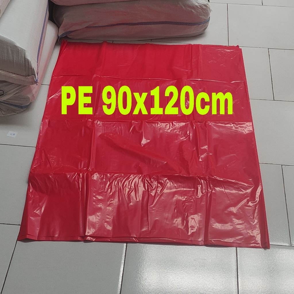 Plastik Merah 90 x 120 Cm , Kantong Sampah Merah 90x120 Cm , Kantong Plastik Merah 90x120 Cm , Kanto