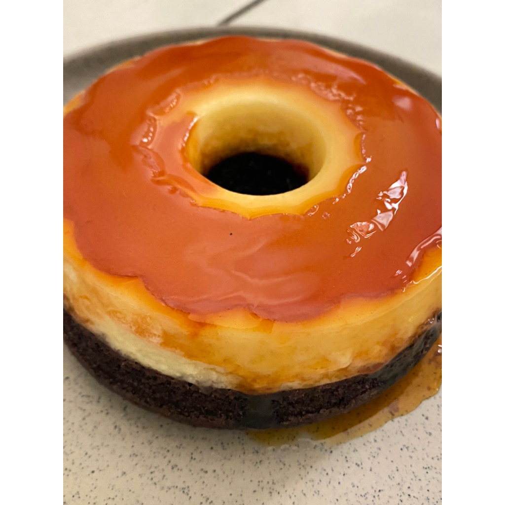 

Brownies ketan keju caramel