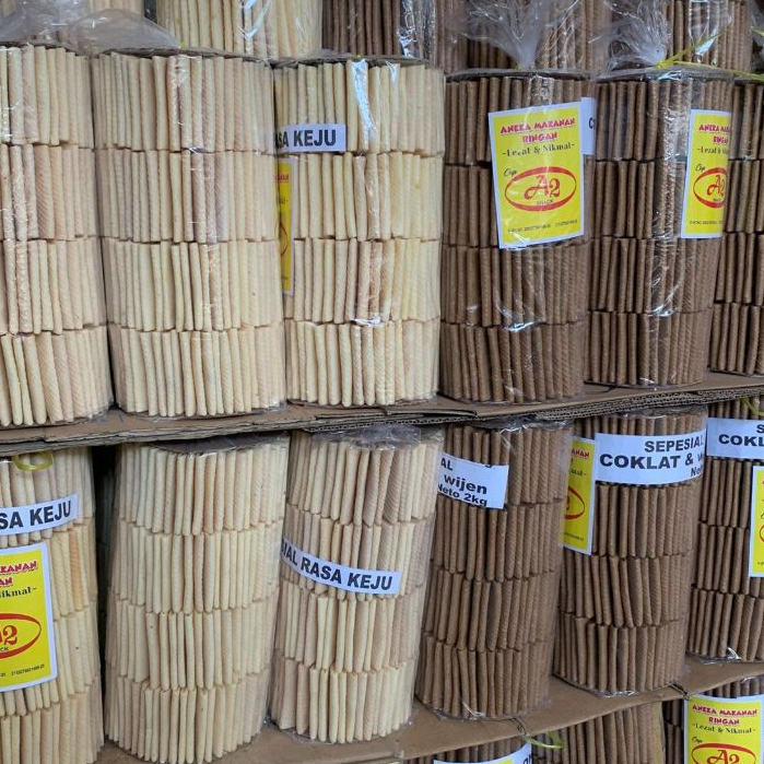 

Kue Semprong Wijen Lipat Manis Renyah Gurih Renyah Dompet Sepesial