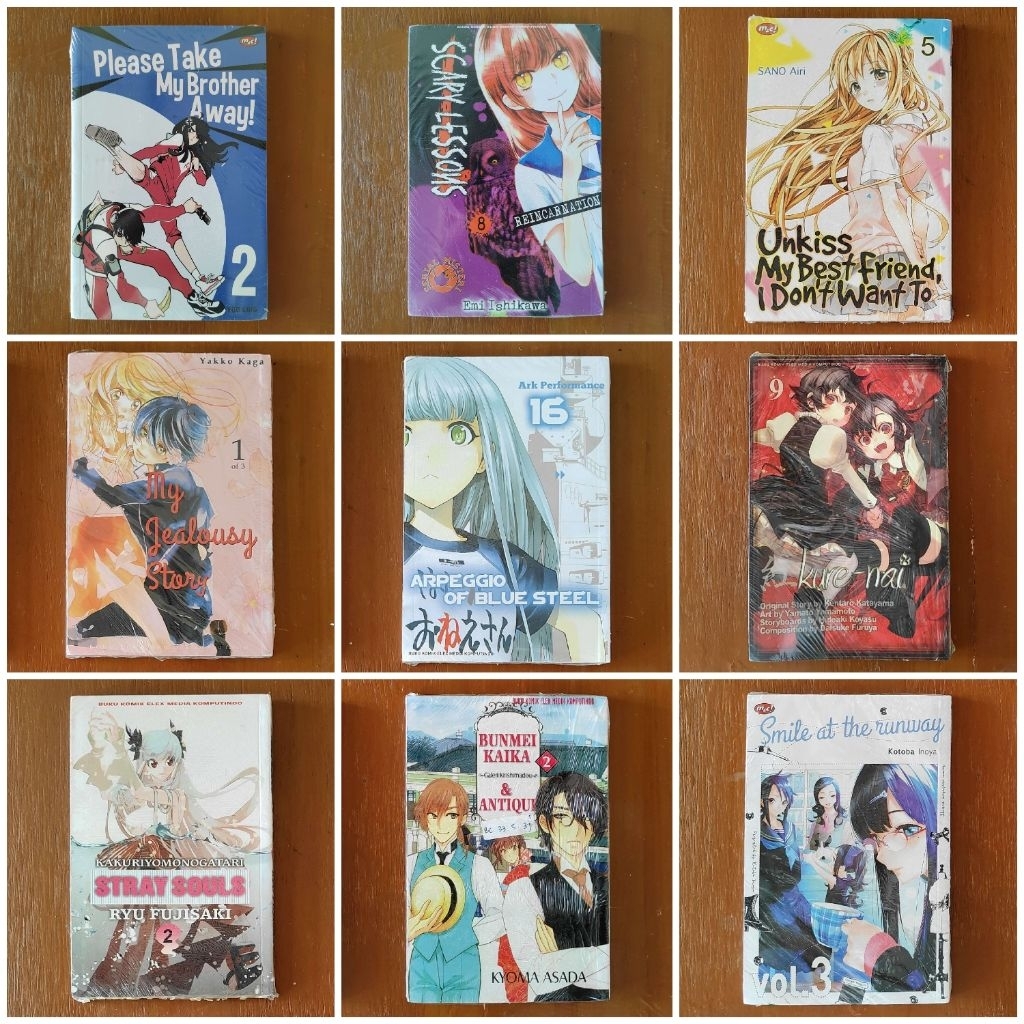 Komik Manga Segel Cabutan