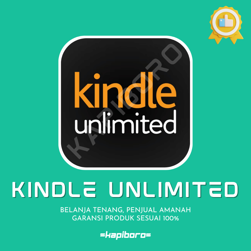 KINDLE UNLIMITED TERMURAH | PROSES CEPAT | FULL GARANSI