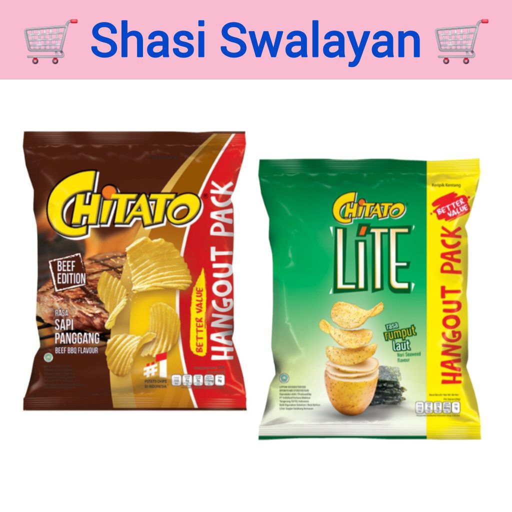 

CHITATO HANG OUT 120 Gr - Sapi Panggang/ Lite Seaweed