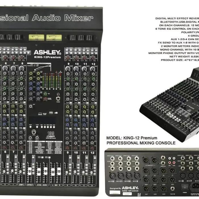 MIXER ASHLEY KING 12 PREMIUM KING12 PREMIUM ORIGINAL