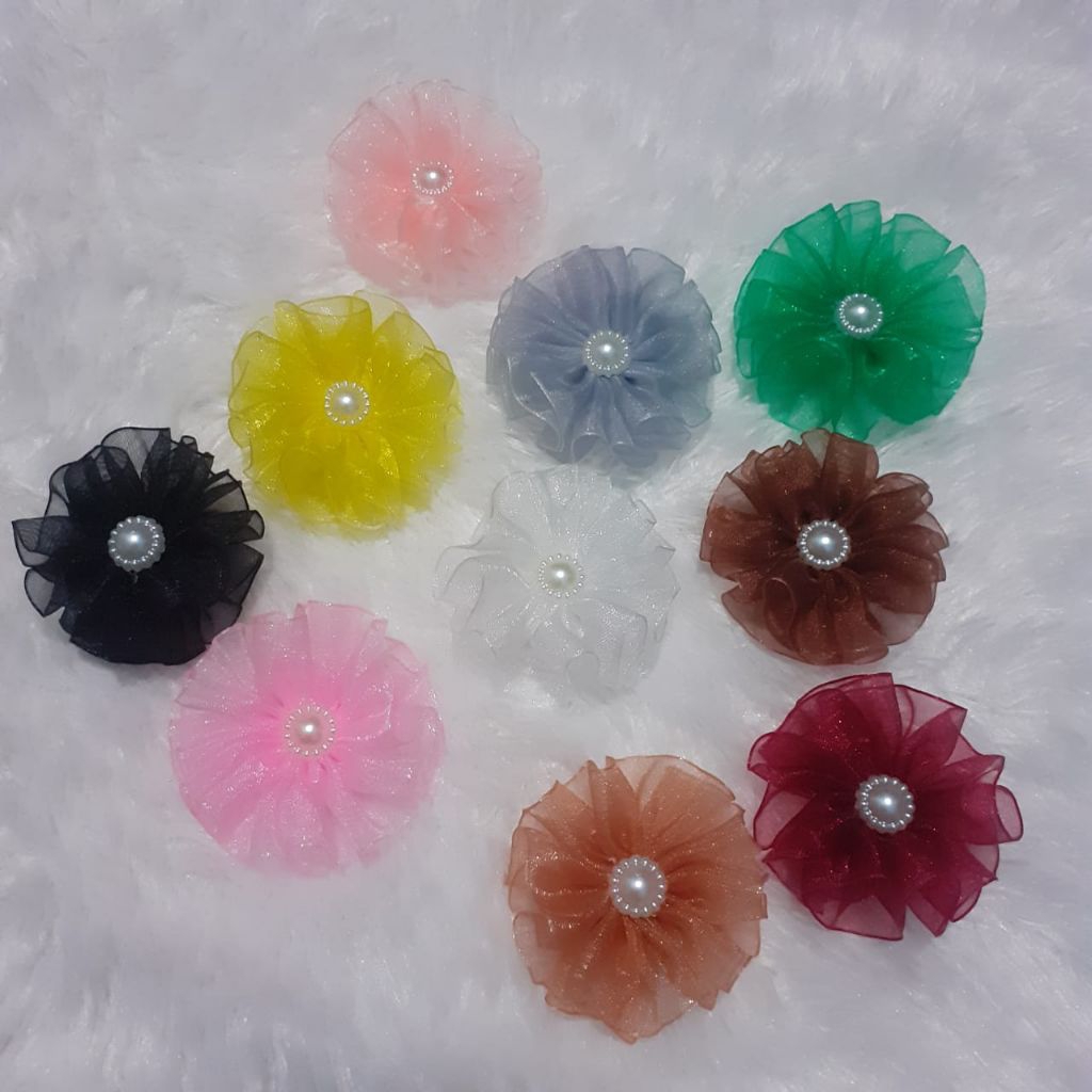 

Aplikasi Pita Organdi Polos