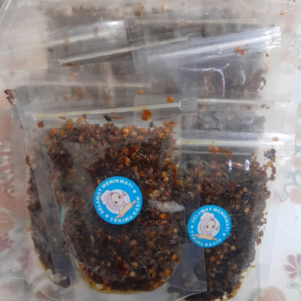 

sambal kering dapur dea pmu (ziplock) Nikmat & Gurih bebas pengawet
