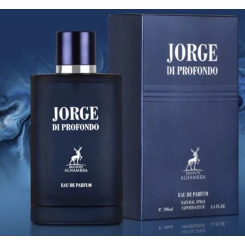 Jorge di profondo (Jorge Di profumo Deep Blue)  Parfume Arab Parfume Dubai Perfume Parfum Asli  ORIG
