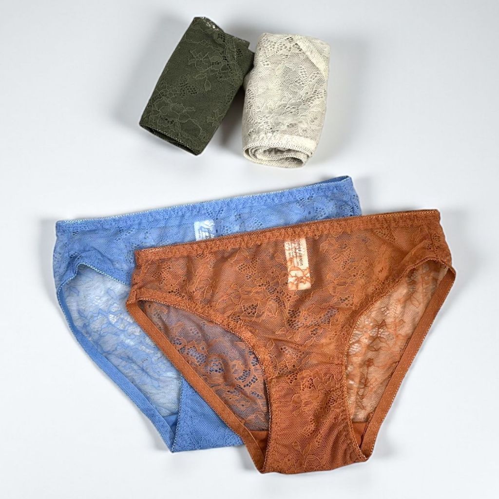 Celana Dalam Wanita Brokat PIERRE CARDIN 7280 | Model Mini | Ukuran M L XL | Elegan & Sexy Look