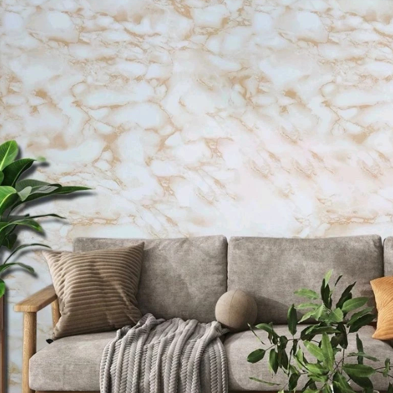 Wallpaper Dinding Marmer Krem Wallpaper Stiker Terbaru Tebal