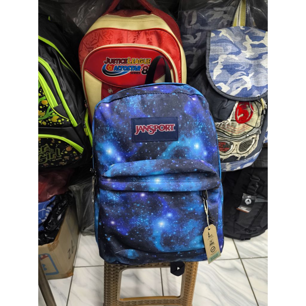 Tas Ransel Jansport Motif Galaxy – Stylish & Unik