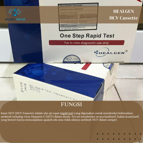 HCV TEST CASSETTE (25 TEST) | HEALGEN