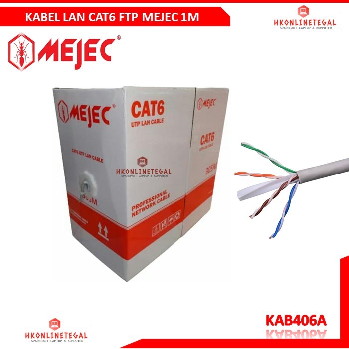 KABEL LAN MEJEC CAT6 UTP INDOOR