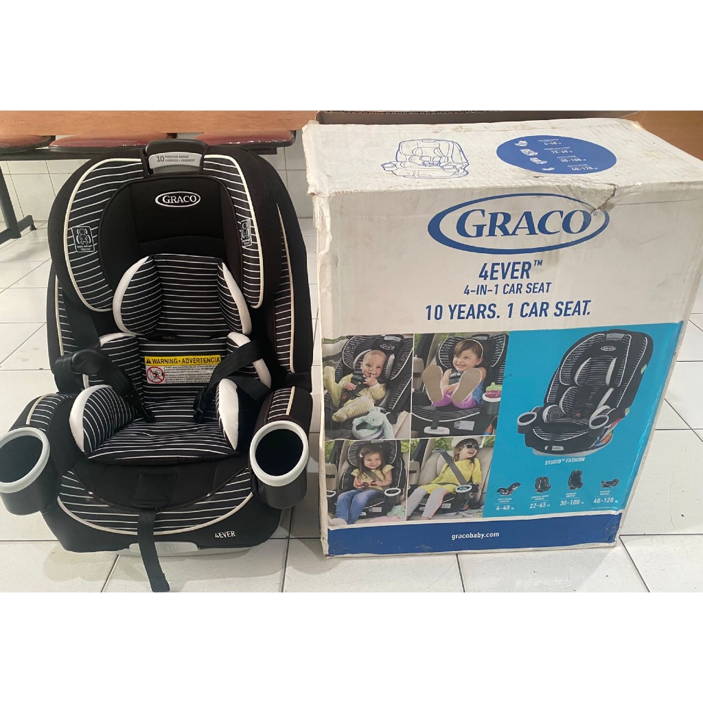 preloved car seat Graco 4EVER 4-1