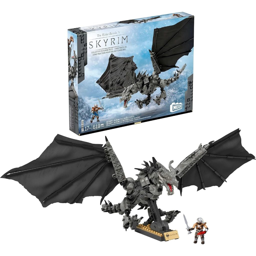 MEGA BLOKS Skyrim Alduin The World Eater