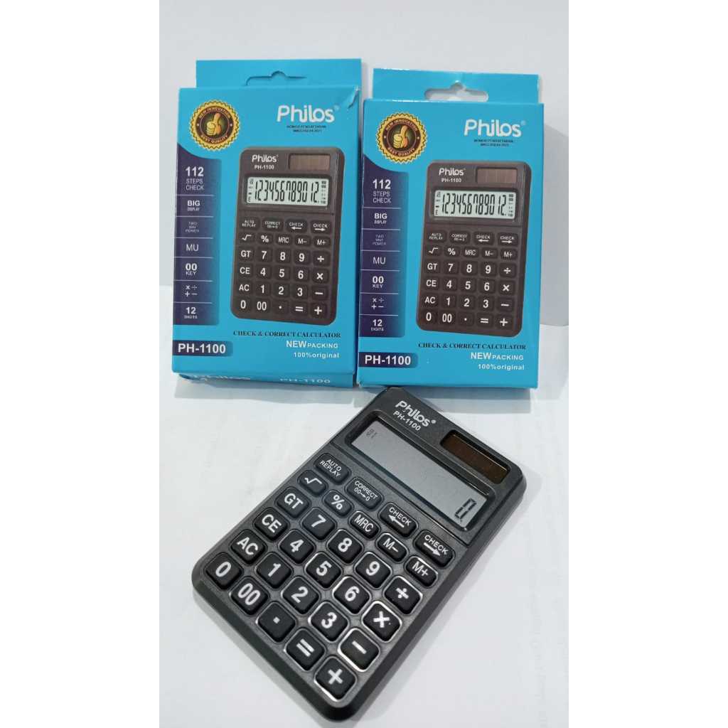 

Kalkulator PH 1100 Philos kualitas bagus