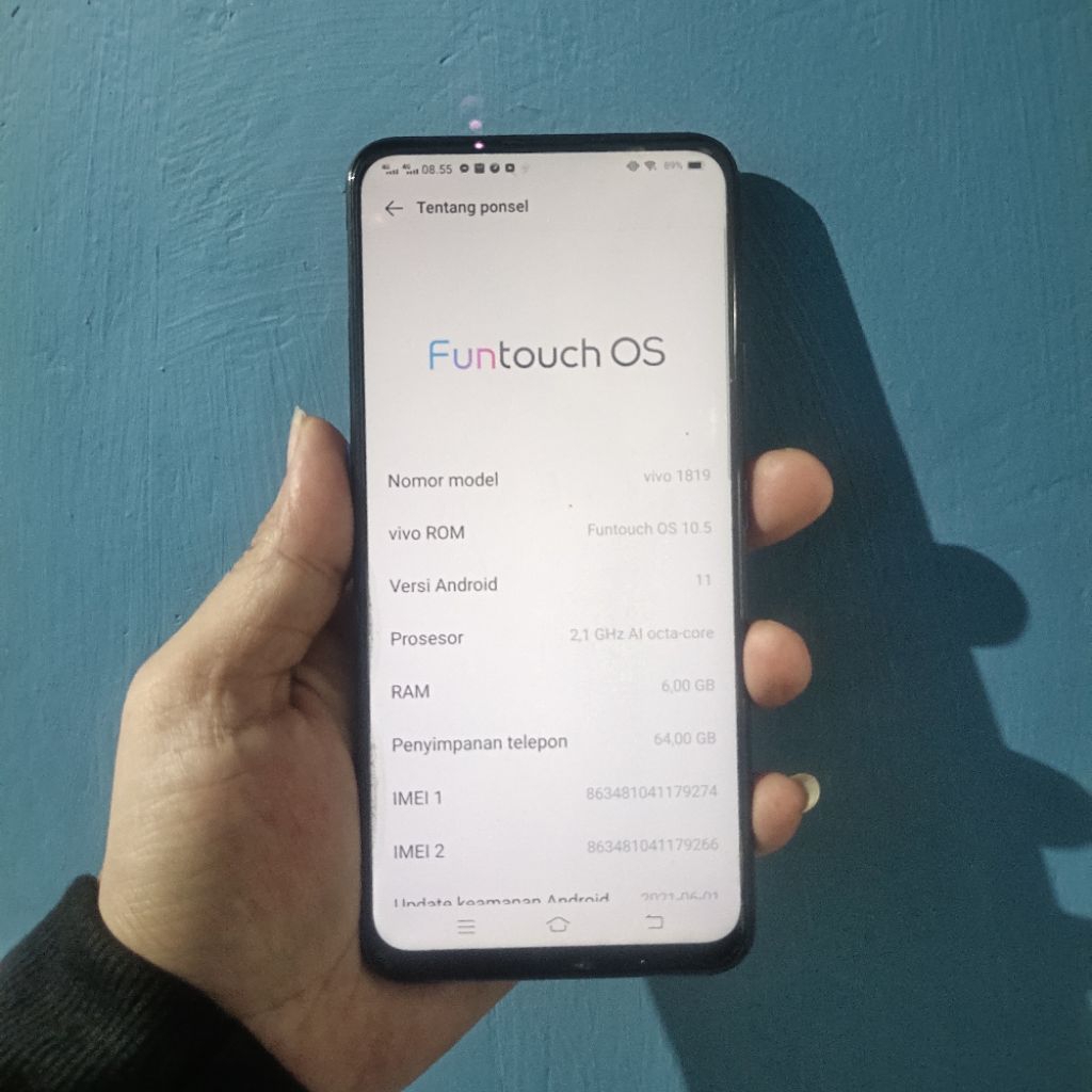 Vivo V15 Second 100℅ Real Original