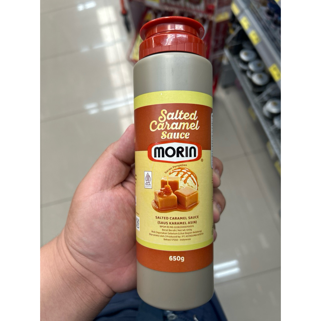 

Morin Salted Caramel sauce 650gram