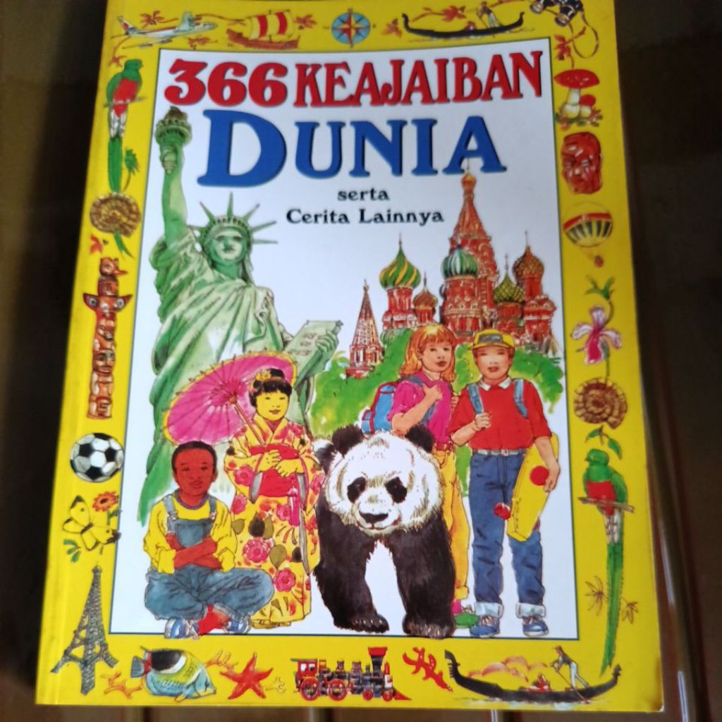 buku bekas 366 Keajaiban Dunia serta cerita lainnya