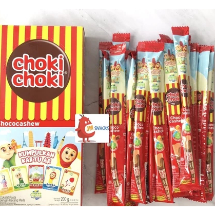 

Choki-Choki Chococashew 11gr SATUAN - coklat choki enak nikmat
