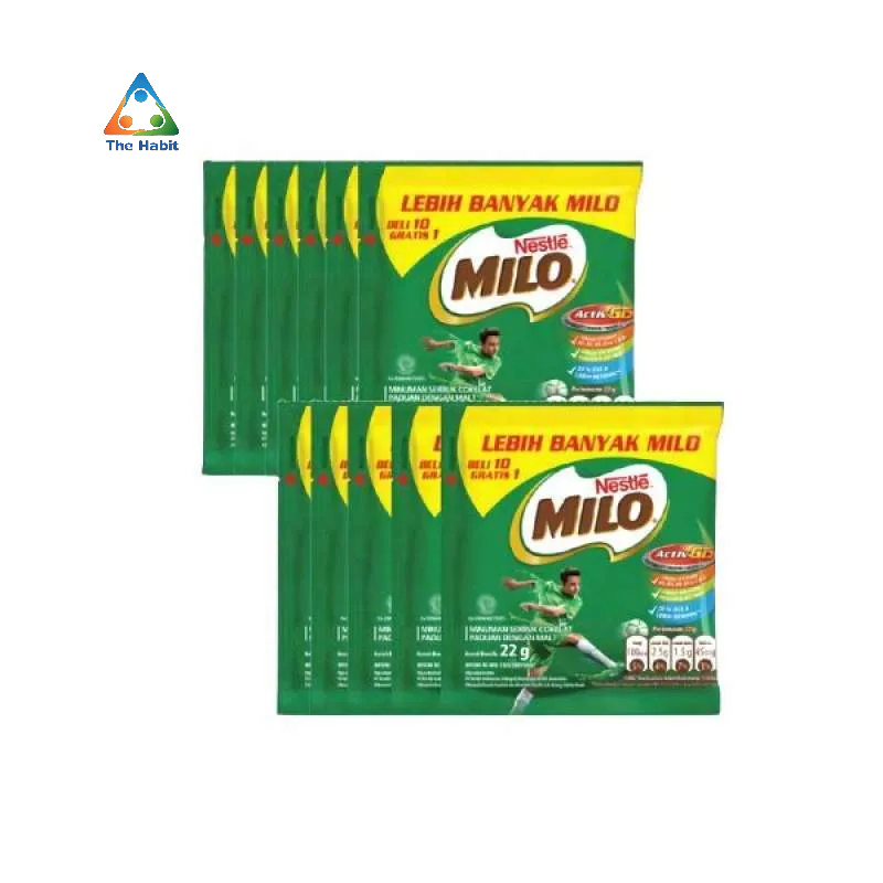 

(The Habit) MILO 3 In 1 actigen E 4s x 22 gr