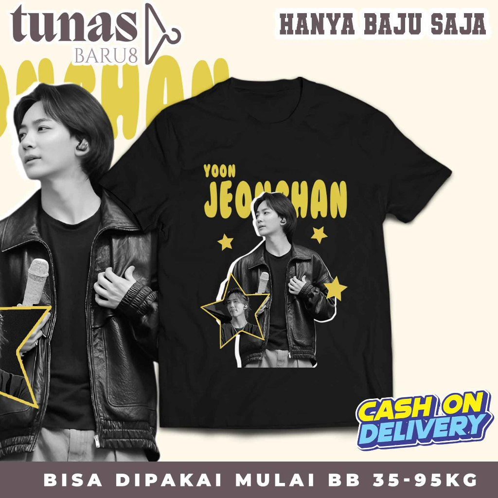 "7TEEN" Tshirt Korean Style Unisex Terbaru Jeonghan Ver - Kaos Distro Premium - Kaos CARAT Tshirt KP