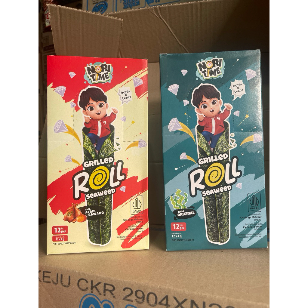 

Nori Time Roll Seaweed Original 12pcs