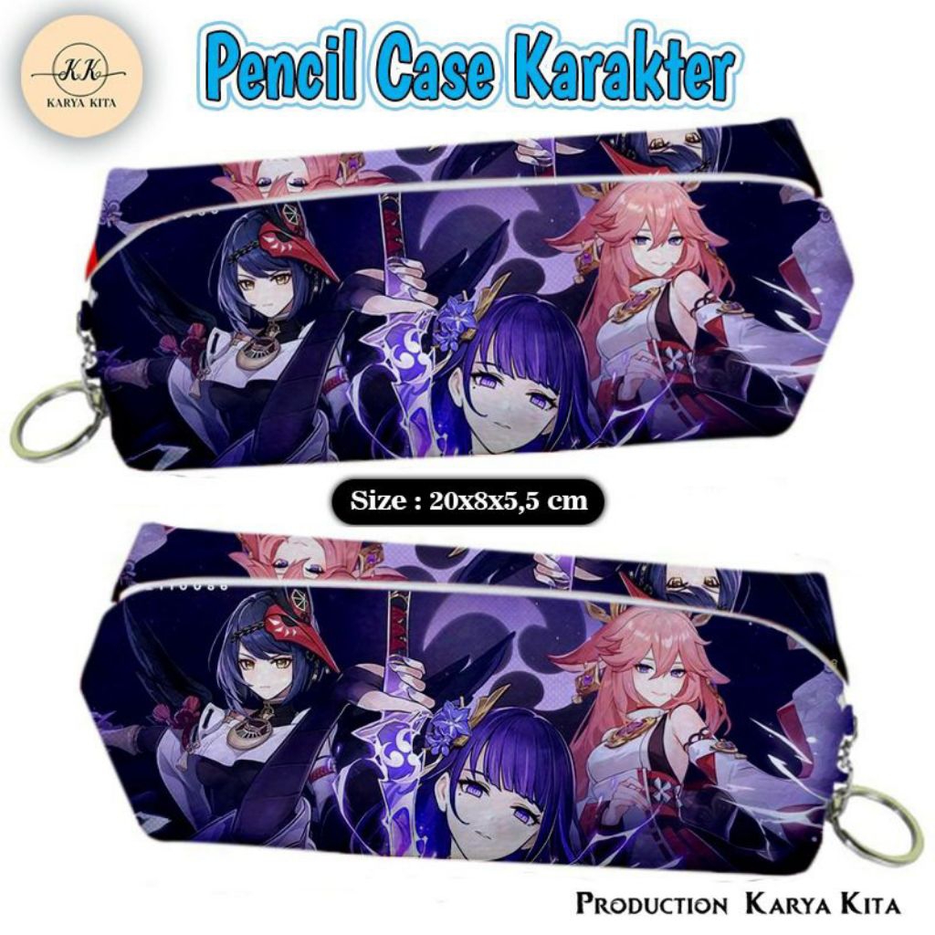 

{COD} KOTAK PENSIL KARAKTER GENSHIN TAK 03
