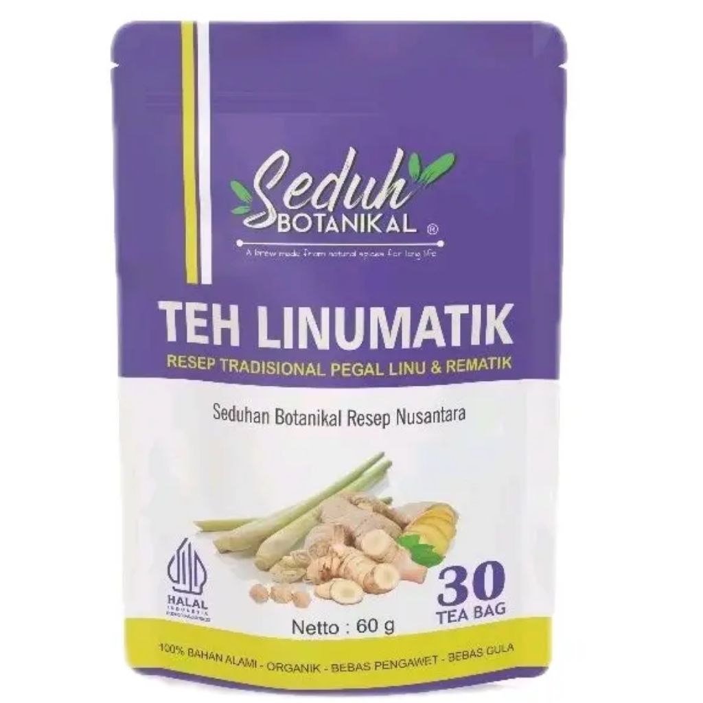 

SEDUH BOTANIKAL | Teh linumatik | Teh pegal linu & rematik