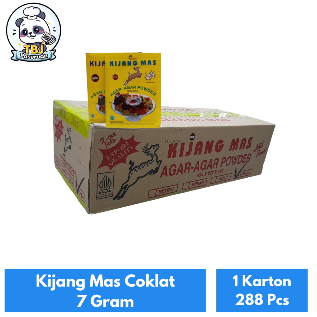 

Kijang Mas Coklat 7 Gram Kemasan 1 Karton Isi 288 Pcs