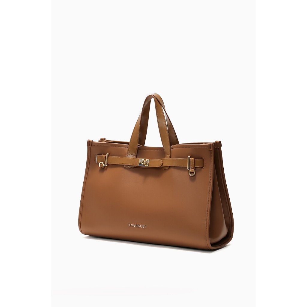 Everbest kyna Shoulder Bag Wanita Black & Tan