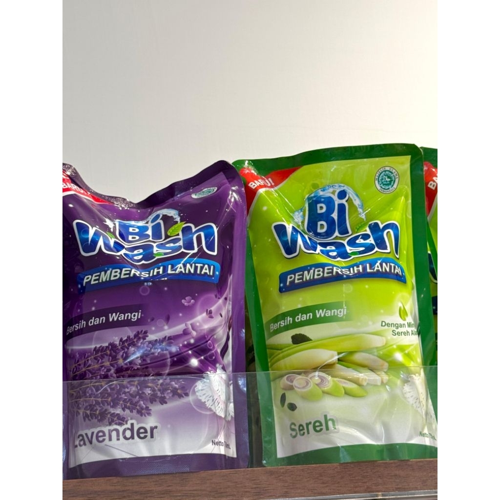 BI WASH PEMBERSIH LANTAI - LAVENDER / SEREH [NETTO 750ML]