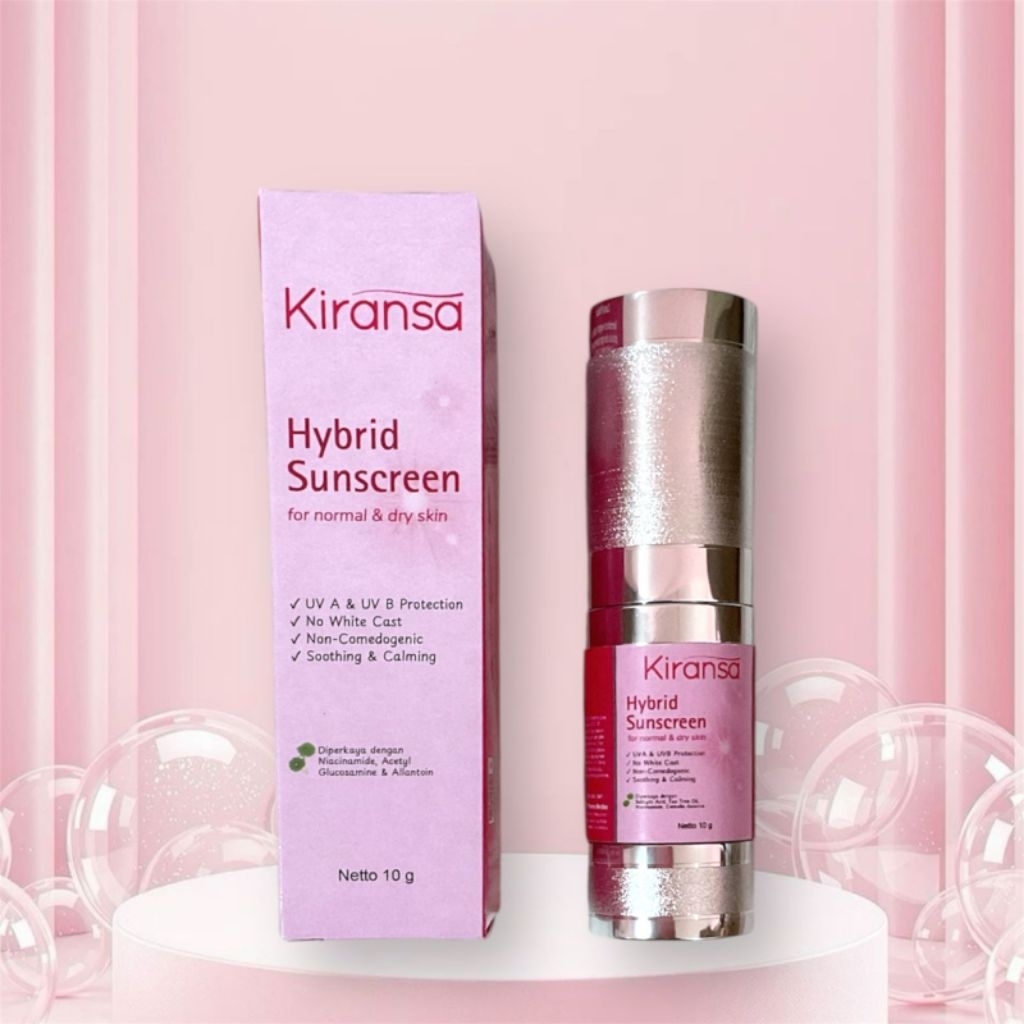 Tabir Surya Pencerah Wajah SPF 35 untuk Kulit Normal dan Kering