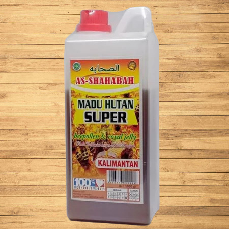 

Madu Hutan Kalimantan Ash Shahaabah Diperkaya Bee Pollen Royal Jelly