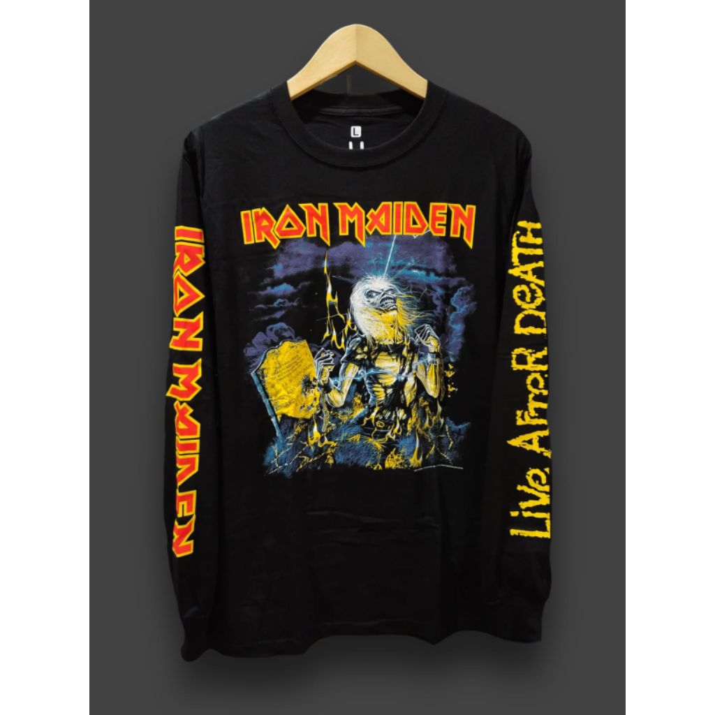 Official License Longsleeve IRON MAIDEN - LIVE AFTER DEATH