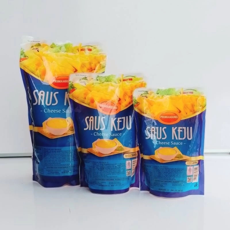 

Prima Agung Saus Keju 500gr 1kg / Cheese Sause Halal