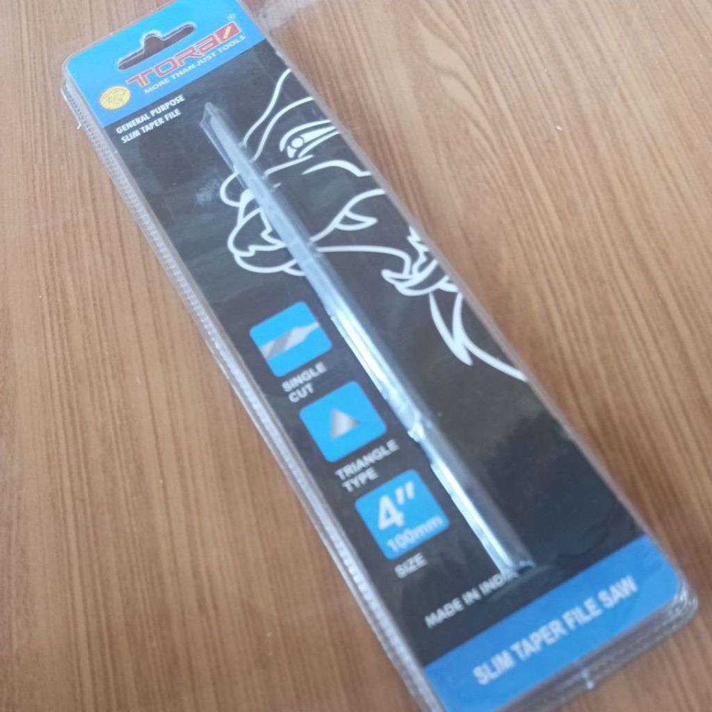 Kikir gergaji kayu manual Tora 4" original