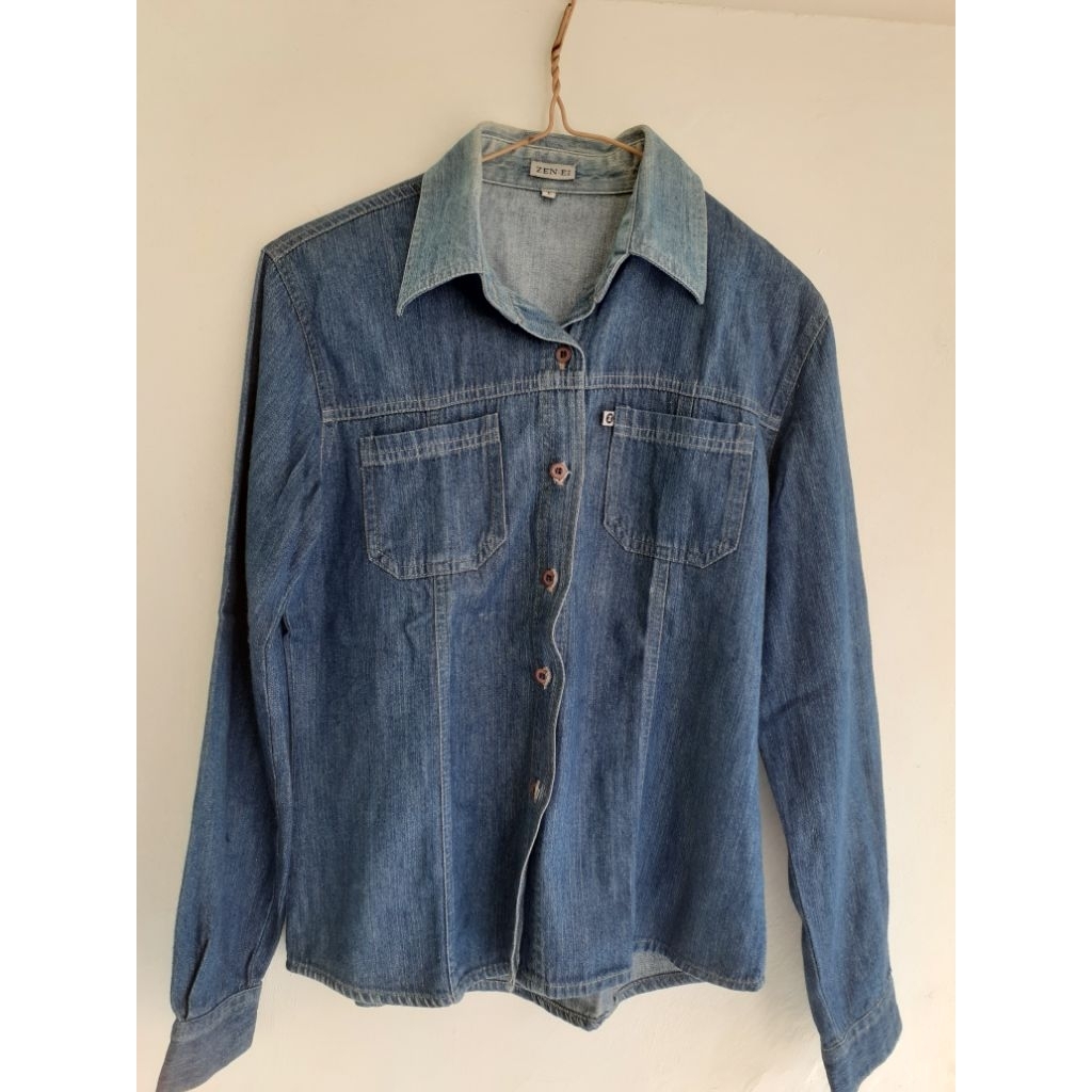 Preloved Jaket Jeans