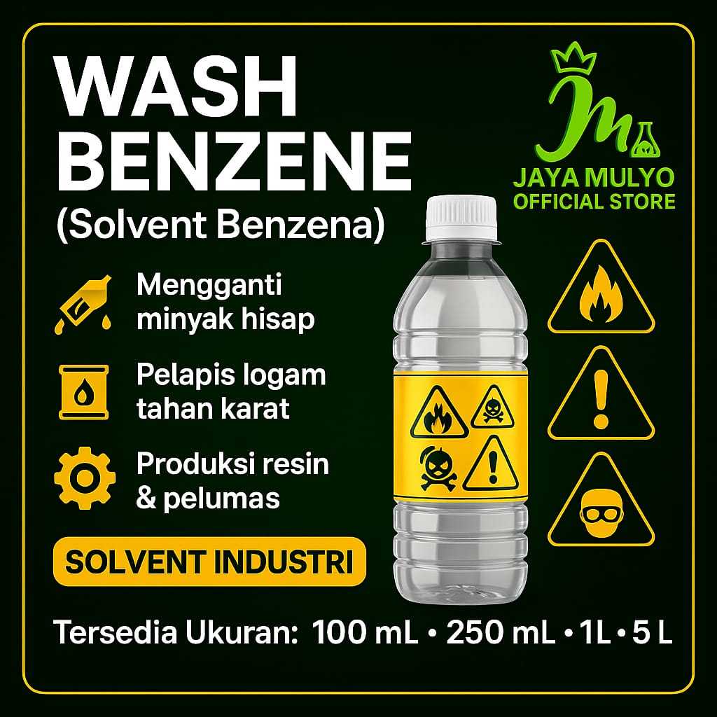 Wash Bensin 100 ml / Wash Benzene / SBP
