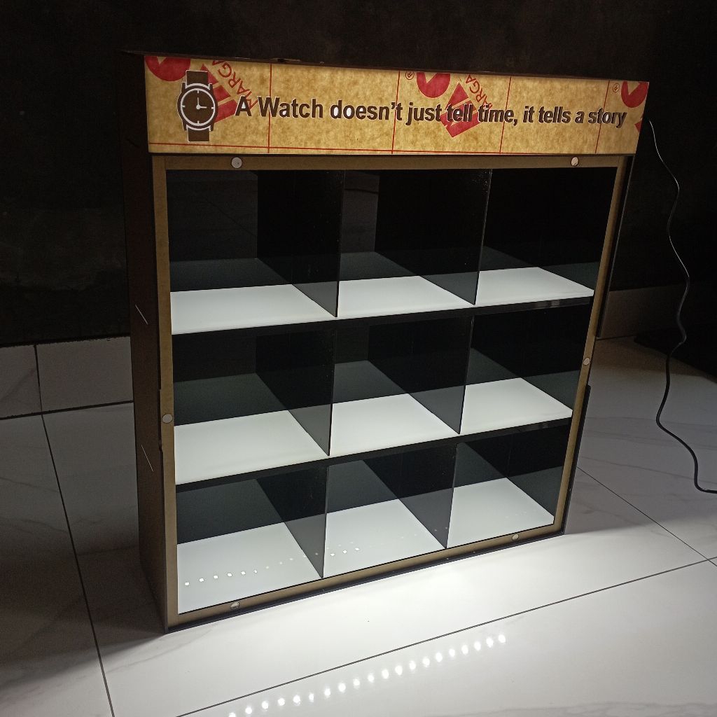 Rak Jam Tangan full akrilik | akrilik display custom